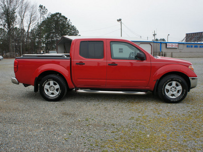 nissan frontier 2005 dk  red se gasoline 6 cylinders rear wheel drive automatic 27569