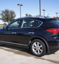 infiniti ex35 2008 black hatchback gasoline 6 cylinders rear wheel drive automatic 76018