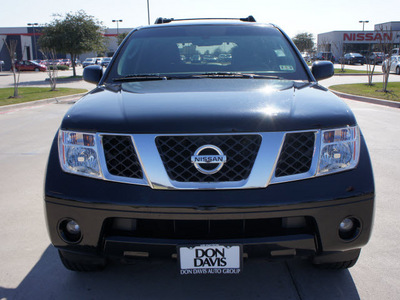 nissan pathfinder 2007 black suv se gasoline 6 cylinders rear wheel drive automatic with overdrive 76018