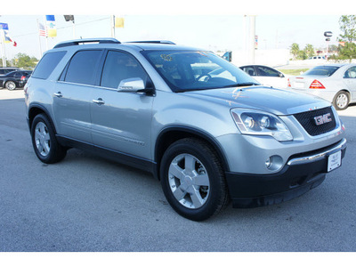 gmc acadia 2008 silver suv slt 2 gasoline 6 cylinders front wheel drive automatic 77388
