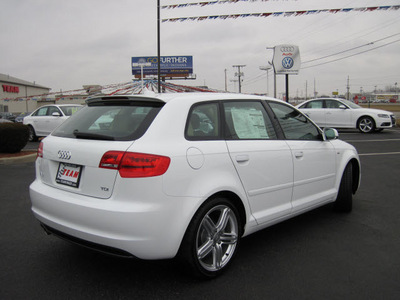 audi a3 2012 white wagon 2 0 tdi premium diesel 4 cylinders front wheel drive 6 speed s tronic 46410