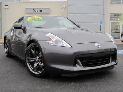 nissan 370z 2010 gray coupe 40th anniversary gasoline 6 cylinders rear wheel drive 6 speed manual 46410