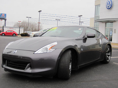 nissan 370z 2010 gray coupe 40th anniversary gasoline 6 cylinders rear wheel drive 6 speed manual 46410