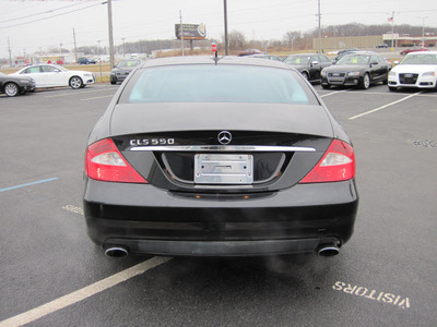 mercedes benz cls class 2007 black coupe cls550 gasoline 8 cylinders rear wheel drive automatic 46410