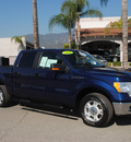 ford f 150 2010 blue xlt flex fuel 8 cylinders 2 wheel drive automatic 91010