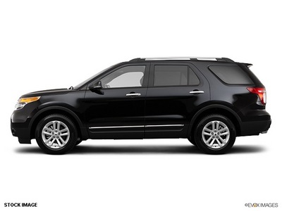 ford explorer 2012 black suv xlt gasoline 6 cylinders 4 wheel drive shiftable automatic 56301