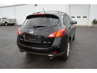 nissan murano 2009 black suv sl gasoline 6 cylinders all whee drive cont  variable trans  07712