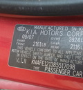 kia spectra