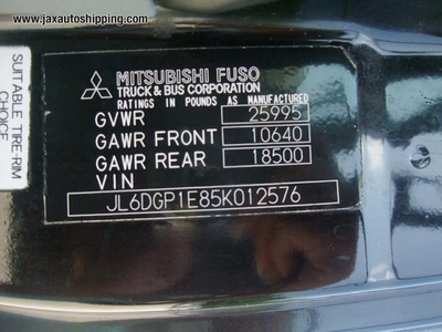 mitsubishi fm61f, chassis # fm61fp e00282