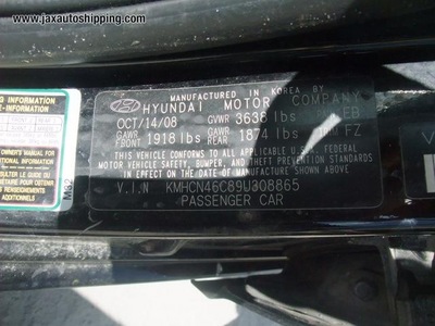 car parts for 2009 hyundai accent
