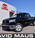 toyota tundra 2012 black sr5 gasoline 8 cylinders 2 wheel drive automatic 32771