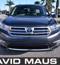 toyota highlander 2012 gray suv limited gasoline 6 cylinders front wheel drive automatic 32771
