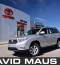 toyota highlander 2012 silver suv gasoline 6 cylinders front wheel drive automatic 32771