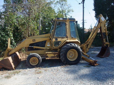 cat 416 seriesll backhoe