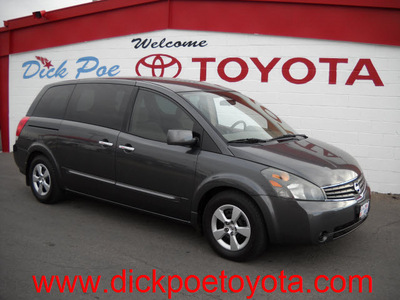 nissan quest 2007 gray van gasoline 6 cylinders front wheel drive automatic 79925