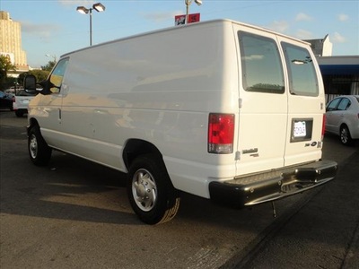 ford e series cargo 2011 white e 150 flex fuel 8 cylinders rear wheel drive automatic 90004