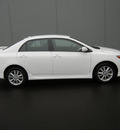 toyota corolla 2010 white sedan s gasoline 4 cylinders front wheel drive automatic 55448