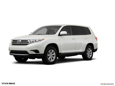toyota highlander 2012 white suv gasoline 6 cylinders all whee drive automatic 55448