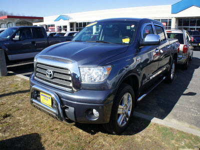 toyota tundra 2008 nautical blue limited dvd gasoline 8 cylinders 4 wheel drive automatic 07724