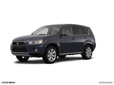 mitsubishi outlander 2012 gray suv gasoline 4 cylinders front wheel drive not specified 44060