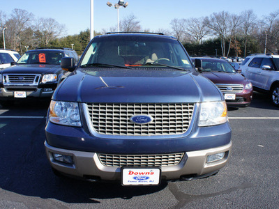 ford expedition 2003 blue suv eddie bauer gasoline 8 cylinders sohc 4 wheel drive automatic with overdrive 08753