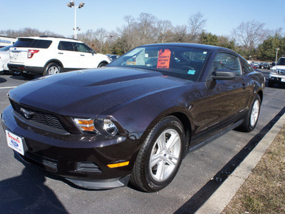 ford mustang 2012 dk  red coupe v6 gasoline 6 cylinders rear wheel drive automatic 08753