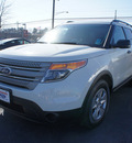 ford explorer 2011 white suv gasoline 6 cylinders 2 wheel drive automatic 08753