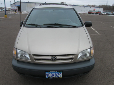 toyota sienna 2000 lt  brown van ce gasoline 6 cylinders front wheel drive automatic with overdrive 55811