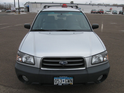 subaru forester 2005 silver suv 2 5 x gasoline 4 cylinders all whee drive automatic 55811