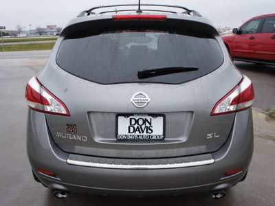 nissan murano 2011 lt  gray sl gasoline 6 cylinders front wheel drive automatic with overdrive 76018