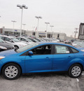 ford focus 2012 blue sedan se gasoline 4 cylinders front wheel drive automatic with overdrive 60546