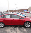 ford focus 2012 red sedan sel gasoline 4 cylinders front wheel drive automatic with overdrive 60546