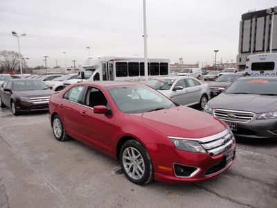 ford fusion 2012 red sedan sel awd flex fuel 6 cylinders all whee drive automatic with overdrive 60546