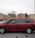 toyota sienna 2011 dk  red van gasoline 4 cylinders front wheel drive automatic with overdrive 60546