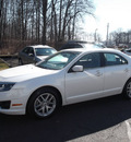 ford fusion 2010 white sedan sel gasoline 4 cylinders front wheel drive automatic 08902