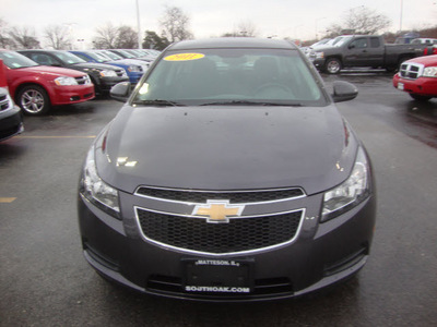 chevrolet cruze 2011 dk  gray sedan lt gasoline 4 cylinders front wheel drive automatic 60443