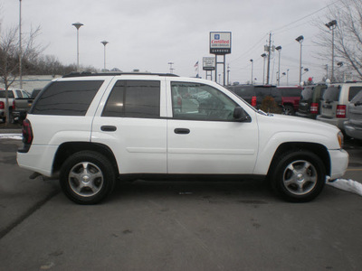 chevrolet trailblazer 2008 white suv gasoline 6 cylinders 4 wheel drive automatic 13502