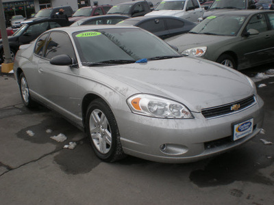 chevrolet monte carlo 2006 silver coupe lt gasoline 6 cylinders front wheel drive automatic 13502