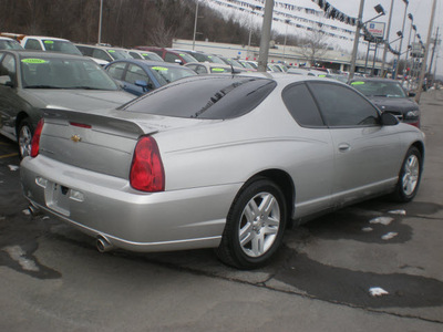 chevrolet monte carlo 2006 silver coupe lt gasoline 6 cylinders front wheel drive automatic 13502