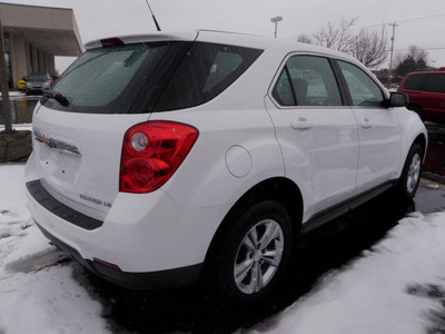 chevrolet equinox 2010 white suv ls gasoline 4 cylinders front wheel drive automatic 14221
