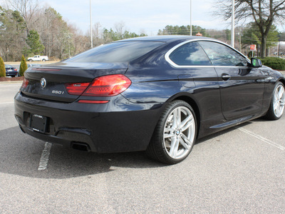 bmw 6 series 2012 black coupe 650i gasoline 8 cylinders rear wheel drive automatic 27616