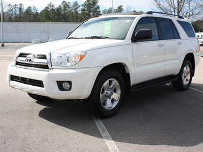 toyota 4runner 2006 white suv sr5 gasoline 6 cylinders rear wheel drive automatic 27616