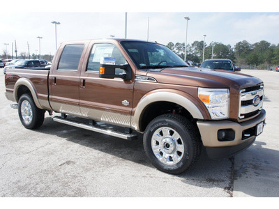 ford f 250 super duty 2012 brown king ranch biodiesel 8 cylinders 4 wheel drive automatic 77388