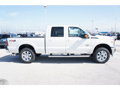 ford f 250 super duty 2012 white lariat biodiesel 8 cylinders 4 wheel drive automatic 77388