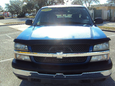 chevrolet silverado 1500 2004 blue pickup truck ls gasoline 8 cylinders rear wheel drive automatic 32901
