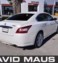 nissan maxima 2009 white sedan gasoline 6 cylinders front wheel drive automatic 32771