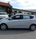 hyundai accent 2012 silver hatchback se gasoline 4 cylinders front wheel drive automatic 94010