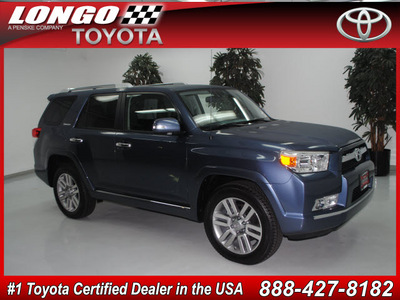 toyota 4runner 2011 dk  blue suv limited gasoline 6 cylinders 2 wheel drive automatic 91731