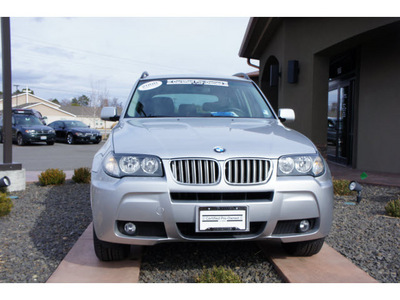 bmw x3 2008 silver suv 3 0si gasoline 6 cylinders all whee drive steptronic 99352