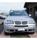 bmw x3 2008 silver suv 3 0si gasoline 6 cylinders all whee drive steptronic 99352